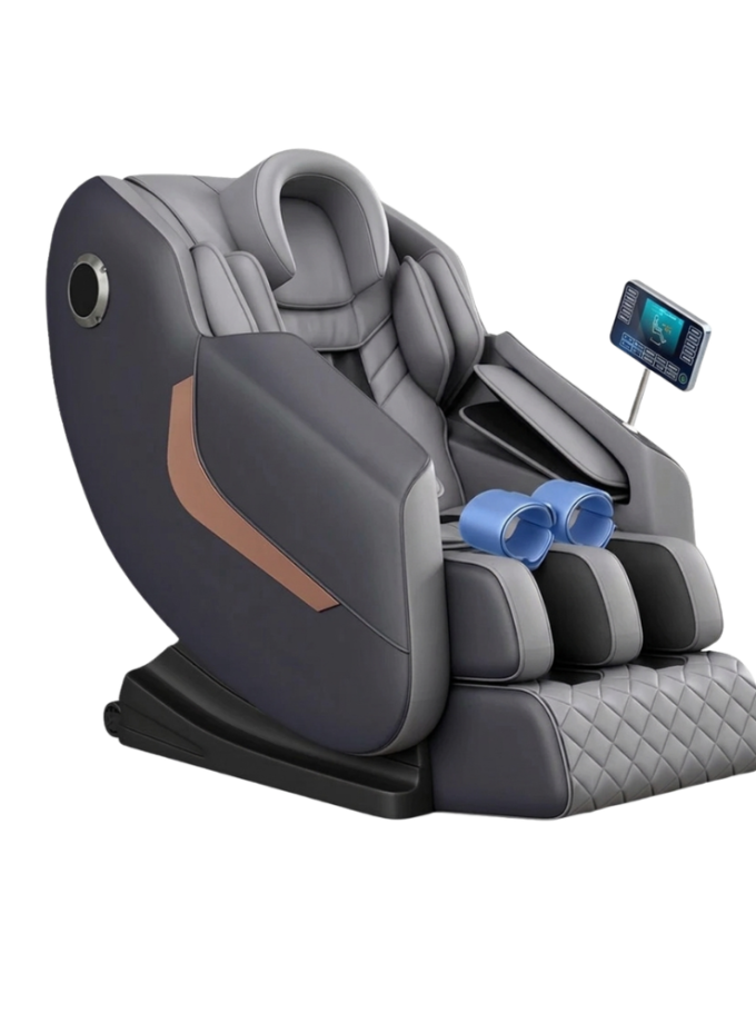 Gray Full Body Zero Gravity Massage Chair